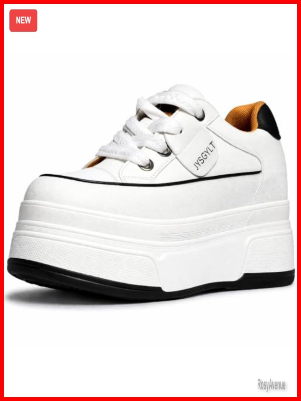 Platform Sneakers for Women Chunky Lace Up Comfort Shoes